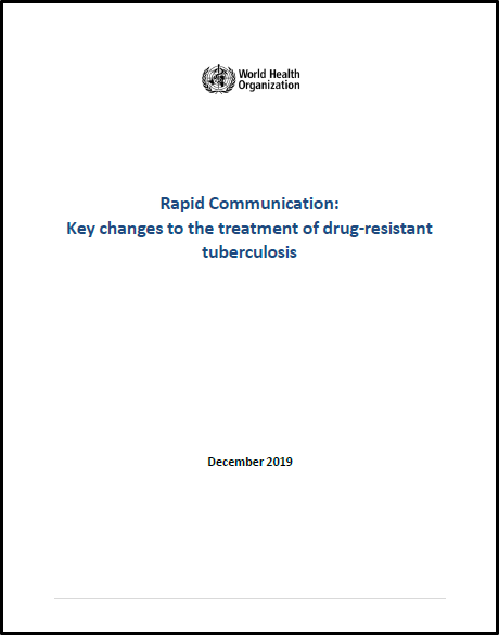 Rapid Communication: on forthcoming changes to the programmatic management of tuberculosis preventive treatment